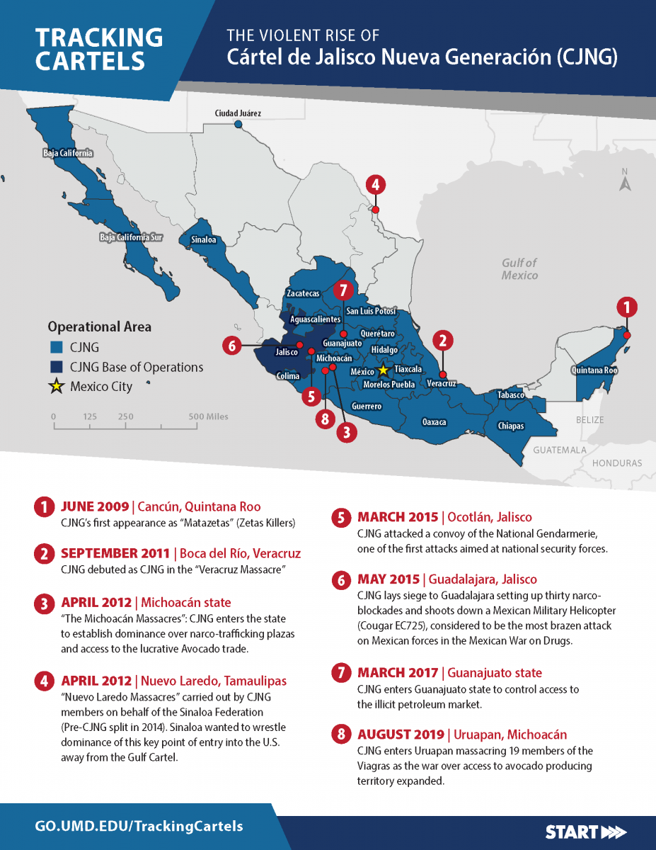 Gulf Cartel Map