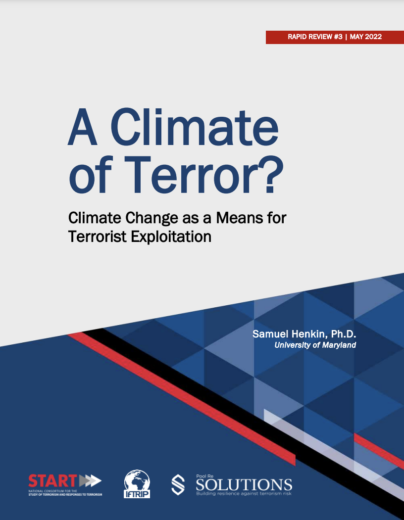 A Climate of Terror?